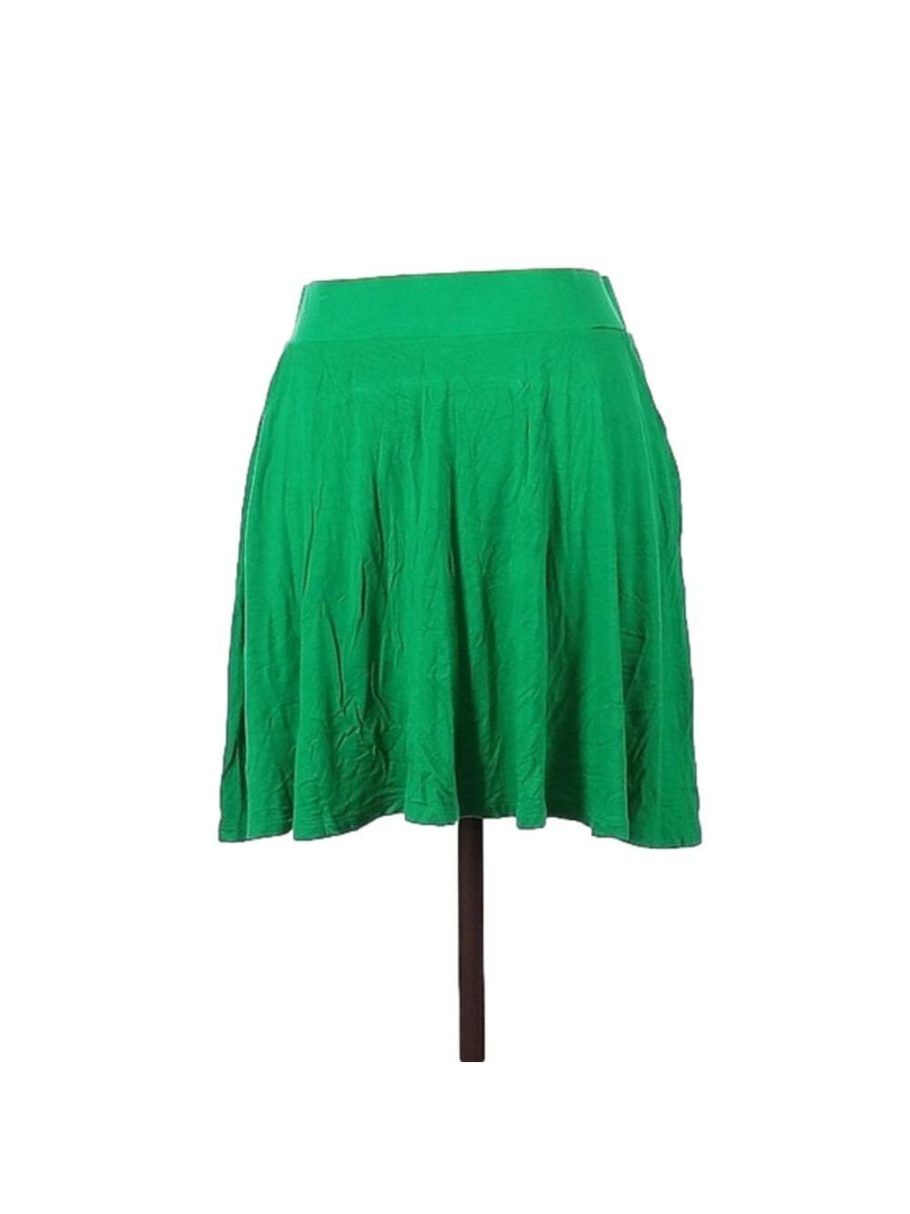 Boden 10 Petite mid rise Flowy mini skirt green